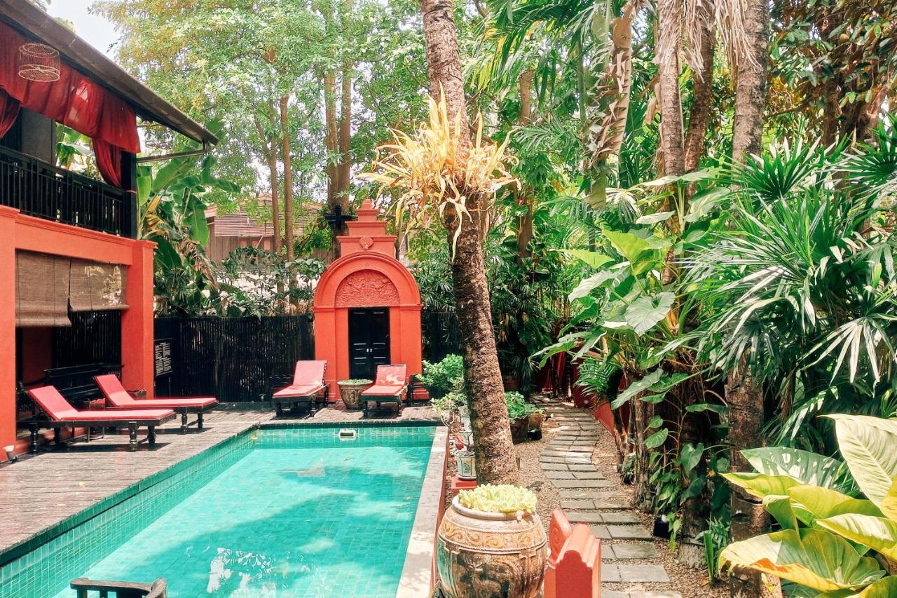 Hotel Tri Yaan Na Ros Colonial House Chiang Mai Exterior foto