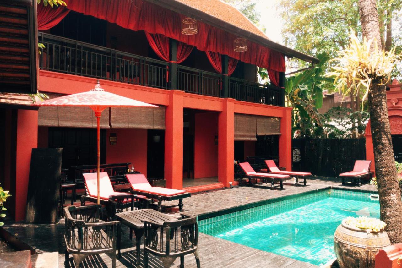 Hotel Tri Yaan Na Ros Colonial House Chiang Mai Exterior foto